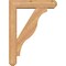 Ekena Millwork Funston Craftsman Smooth Bracket w/ Offset Brace, Western Red Cedar, 5 1/2"W x 22"D x 30"H BKT0604X22X30FST04SWR - alternate 3